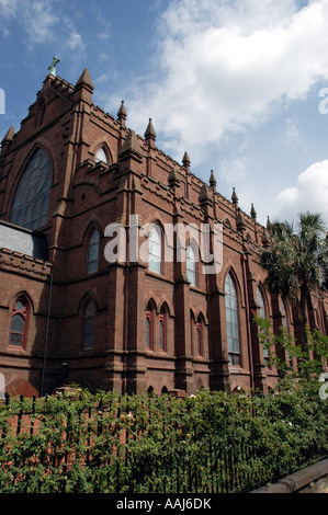 Cathédrale de St John the Baptist Catholic church Charleston, Caroline du Sud Banque D'Images