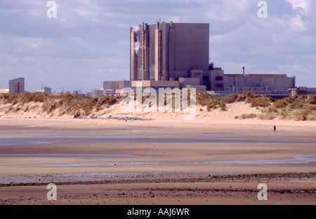 Centrale nucléaire de Hartlepool, Teesside, Angleterre, Royaume-Uni. Banque D'Images