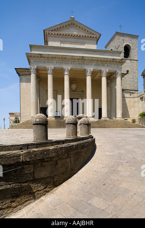 Basilique del Santo République de Saint-Marin Banque D'Images