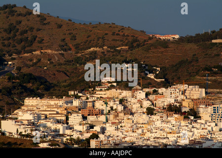 Ville côtière de La Herradura près de Almunecar Costa Tropical Espagne du sud Europe EU Banque D'Images