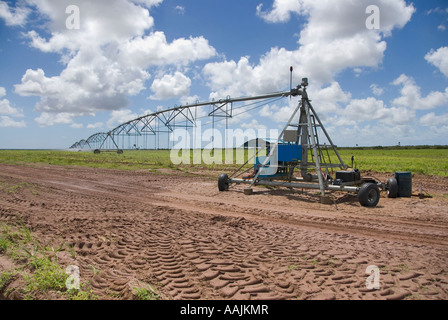 Matériel d'irrigation - arrosage agricole Banque D'Images
