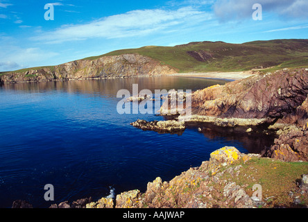 Beach muckle roe îles Shetland ecosse uk go Banque D'Images