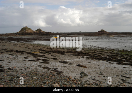 Plage de St Clements à Jersey Banque D'Images