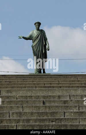 Odessa, Immanuil de Risheleu statue, Potemkine Banque D'Images