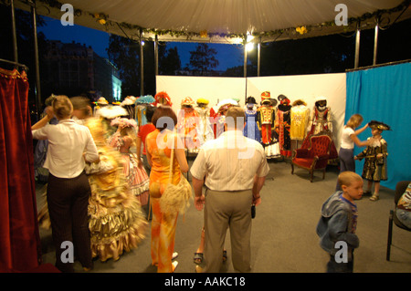 La vie nocturne d'Odessa, vulitsya Deybasivska street Banque D'Images