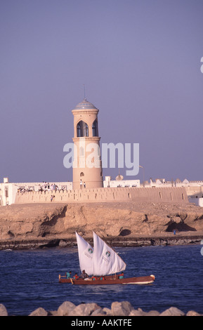 Oman Sur port Banque D'Images