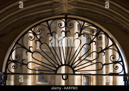 Couloir et auvent- Bodleian Library Oxford 2 Banque D'Images