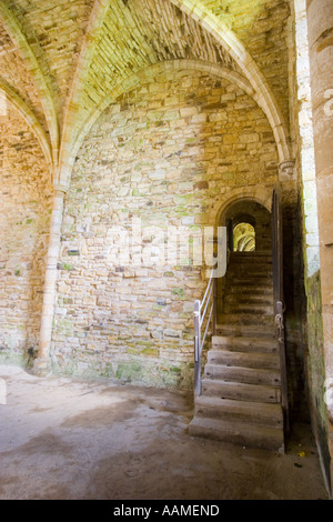 Battle Abbey dans la ville de bataille East Sussex Banque D'Images