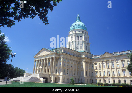 TOPEKA Kansas State Capitol Building Banque D'Images