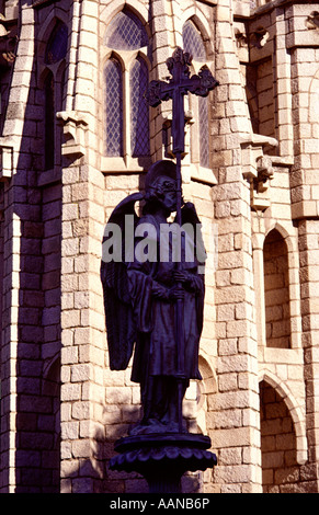 Palais épiscopal (construit entre 1889 et 1913 par Antonio Gaudí). Astorga. La province de León. Espagne Banque D'Images