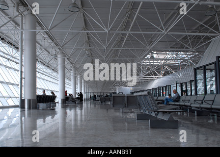 Le terminal de l'aéroport international Bole à Addis-Abeba, Ethiopie, Banque D'Images