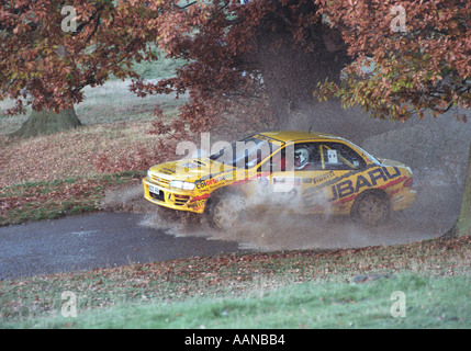 Network Q RAC rally water splash location Banque D'Images