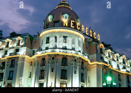 Hotel Negresco, Nice, Alpes Maritimes, France, Europe Banque D'Images