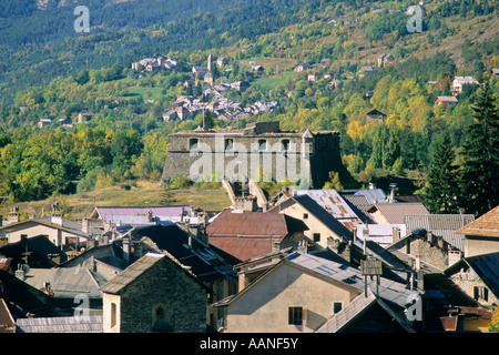 Forteresse de Colmars, Alpes de Haute Provence, France, Europe Banque D'Images