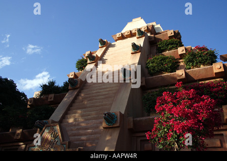 Mexique (Epcot) Le Pavillon du Mexique fait partie de la vitrine mondiale dans le parc à thème Epcot de Walt Disney Banque D'Images