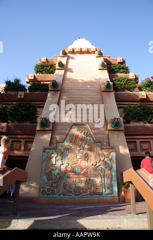Mexique (Epcot) Le Pavillon du Mexique fait partie de la vitrine mondiale dans le parc à thème Epcot de Walt Disney Banque D'Images
