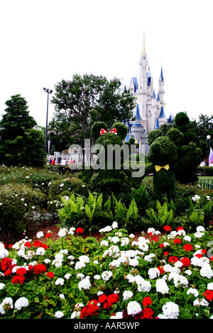 Château de Cendrillon au Magic Kingdom de Disney Banque D'Images