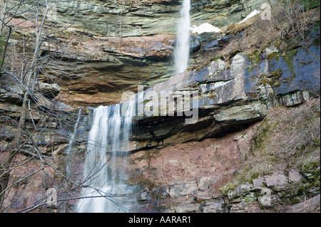 Kaaterskill Falls montagnes Catskill New York Banque D'Images