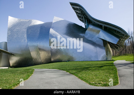 Frank Gehry conçu Fisher Center for the Performing Arts Bard College, Annandale on Hudson New York Banque D'Images