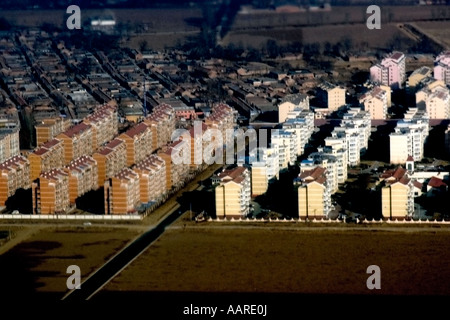 Vue aérienne de Beijing Chine Banque D'Images