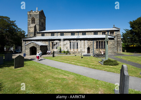 Église St Martins, Bowness On Windermere, Lac, Parc National de Lake District, Cumbria, England, UK Banque D'Images