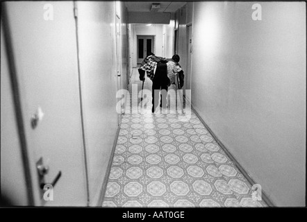 Jumeaux siamois russe masha et dasha krivoshlyapova à Moscou Banque D'Images