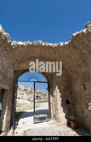 Abbaye de Santa Maria di Pulsano, Monte Sant'Angelo, Pouilles, Italie Banque D'Images