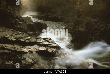 Skelwith Force Lake District National Park Cumbria Banque D'Images