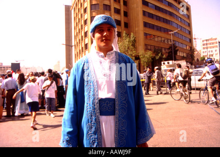 Folklore dans la ville Beyrouth Liban Banque D'Images