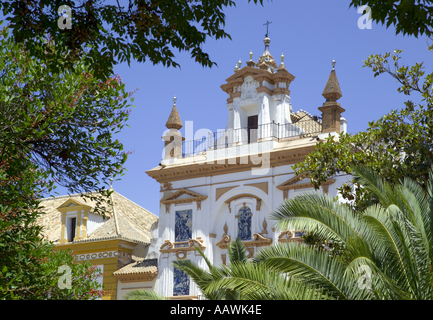 Séville, Église de l'hôpital de la Caridad Banque D'Images