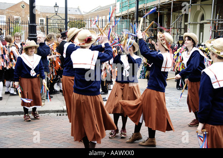 Morris Dancers II Banque D'Images