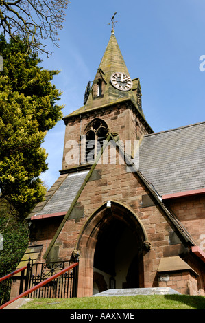 L'église paroissiale de Norley Cheshire England UK Banque D'Images