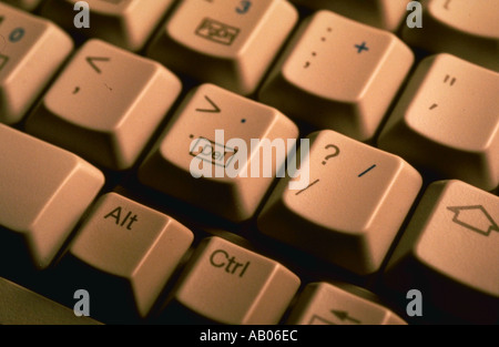 Clavier d'ordinateur Banque D'Images