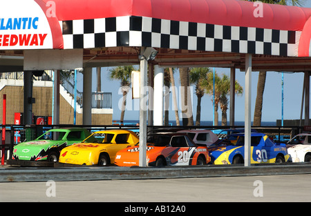 Karting Speedway Atlantique Myrtle Beach en Caroline du Sud USA Banque D'Images