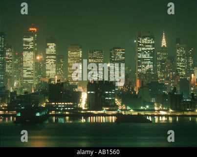 New York City Skyline Banque D'Images