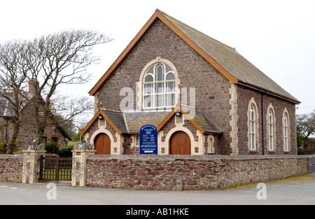 Moriah Baptist Chapelle datée du 1892 West Wales Pembrokeshire Marloes UK Banque D'Images