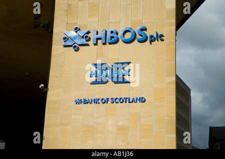 Ac de Halifax Bank of Scotland Britains plus grand prêteur hypothécaire Banque D'Images