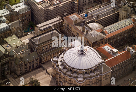 Vue aérienne de McEwan Hall Edimbourg en Ecosse Banque D'Images