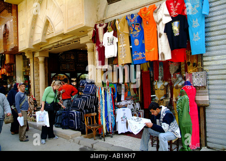 Scène de rue Le Caire, Egypte, Afrique du Sud Banque D'Images