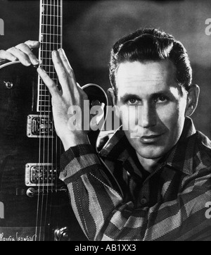 Nous musicien country Chet Atkins Banque D'Images