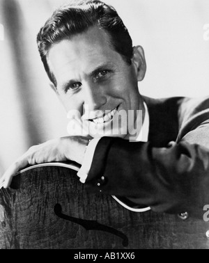 Nous musicien country Chet Atkins Banque D'Images