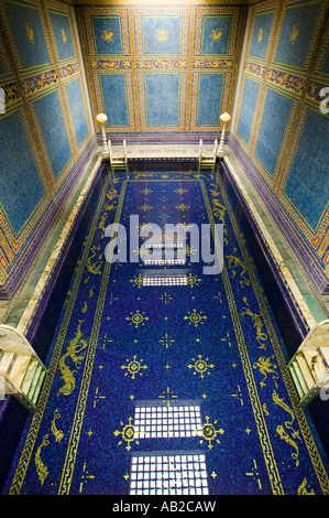 Piscine Piscine Romaine à Hearst Castle à San Simeon en Californie, où de nombreuses célébrités nager Banque D'Images
