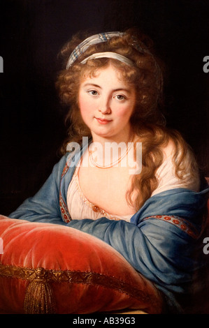 Comtesse Skavronskaia russe 1796 Louise Elisabeth Vigee Le Brun (1755-1842) France Banque D'Images