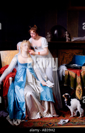 Marguerite Gerard mauvais roman 1804 Banque D'Images