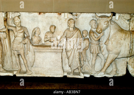 Grèce grec procession impériale Parthénon Gel 13 - 9 av. Banque D'Images