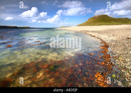 Les plages de corail, l'île de Skye, Écosse Banque D'Images