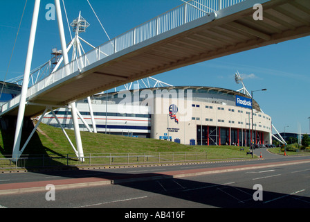 Bolton Wanderers football Reebok stadium Bolton England UK Banque D'Images