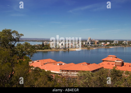 Ancien bâtiment de la brasserie sur la rivière Swan, Perth, Australie Banque D'Images