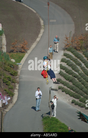 Eden Project Cornwall Angleterre Royaume Unitied Banque D'Images