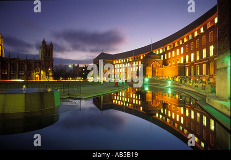 Conseil municipal de Bristol Cabot House Bristol Avon England UK Banque D'Images